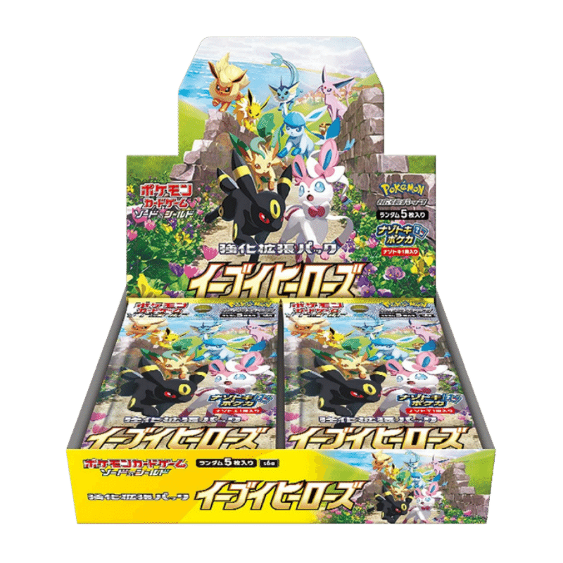 Eevee Heroes Booster Box (Recommended for Age 15+)